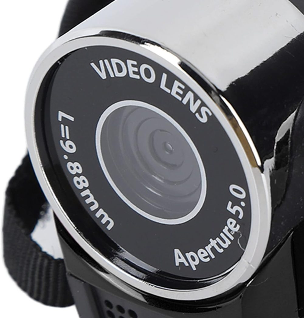 1080P HD Camera Camera Camcorder, 16MP DV Camera 16x Digital Zoom Video Camera, 2.7in TFT Rotatable Screen, Built in Speakers, USB (Black) - Image 8