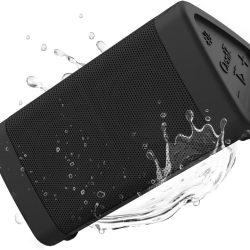 OontZ Angle 3 Portable Bluetooth 5.4 Speaker | 12W Sound, 24-Hr Battery, 100Ft Wireless Range, IPX5 Water-Resistant, Budget-Friendly for Travel, Outdoor & Home (Black)